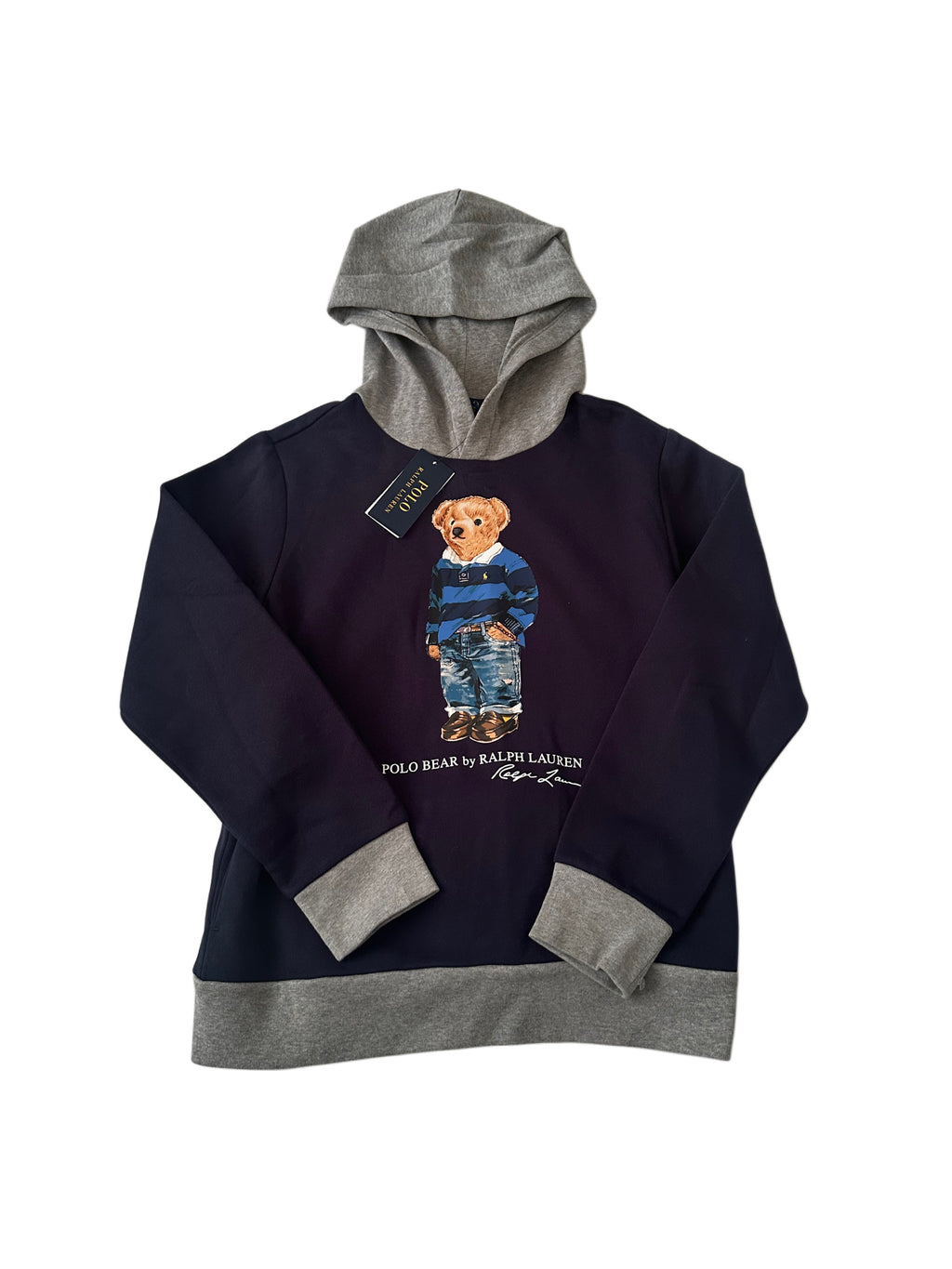 Polo Ralph Lauren Navy Polo Bear Hoodie