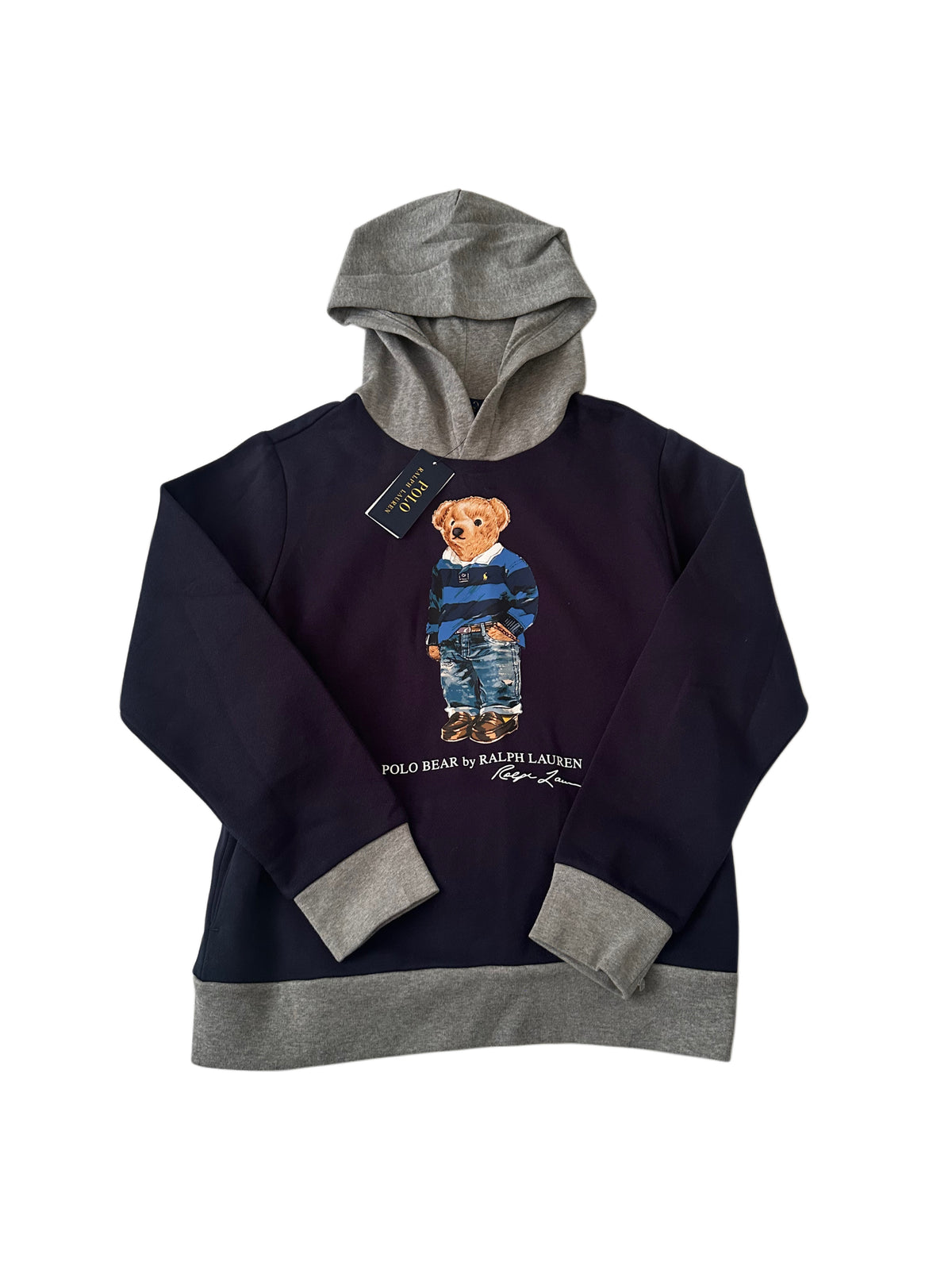 Polo Ralph Lauren Navy Polo Bear Hoodie
