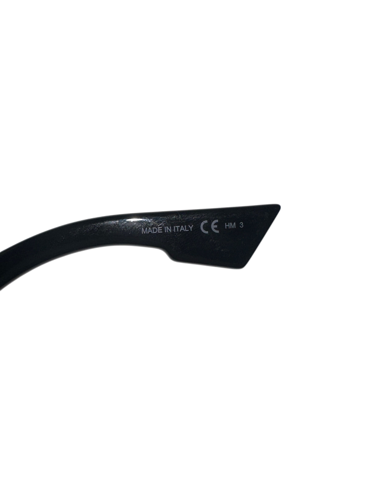 Christian Dior Black Oversized Square Sunglasses Gold CD Logo Temples