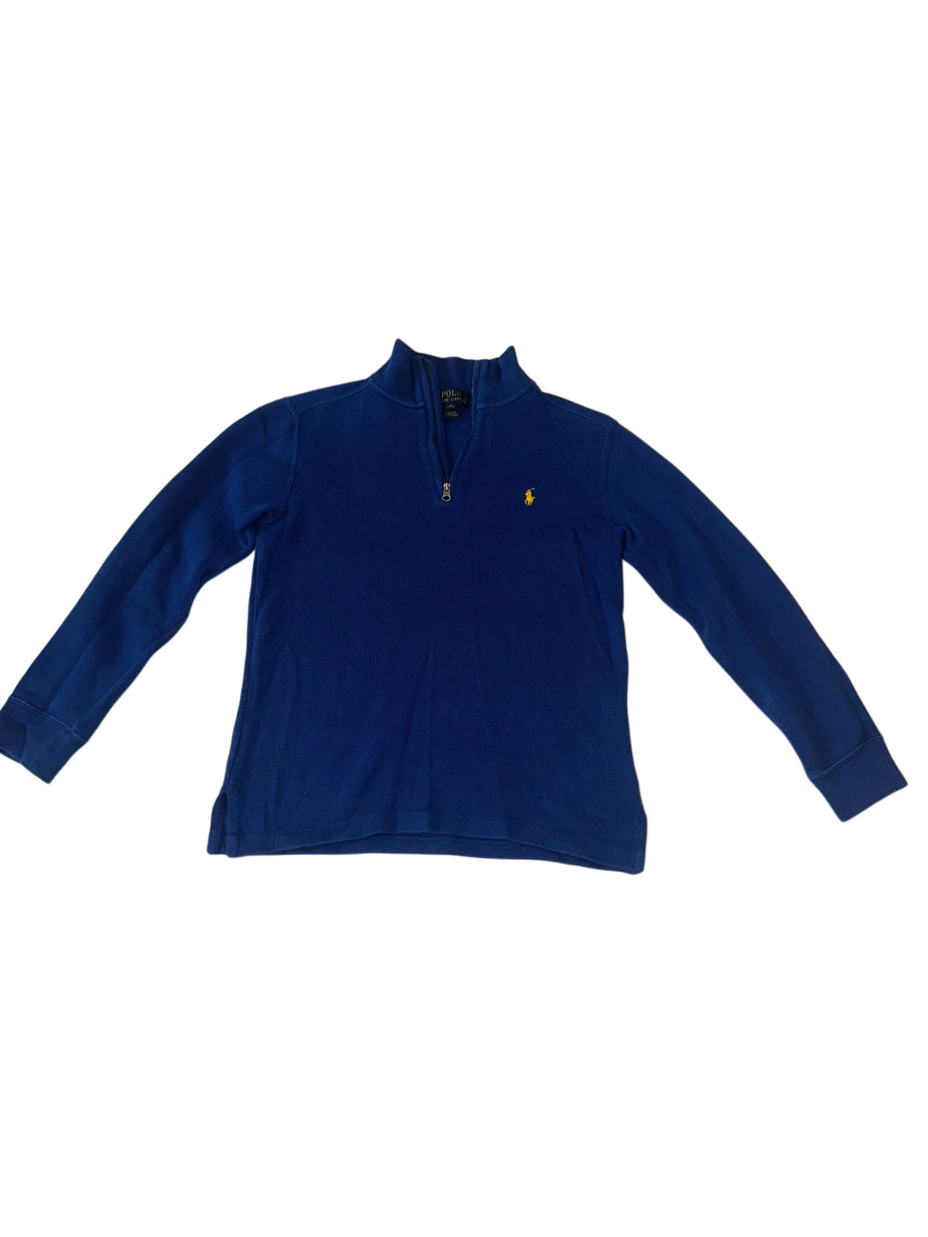 Polo Ralph Lauren Royal Blue 1/4 Zip Knit Sweater