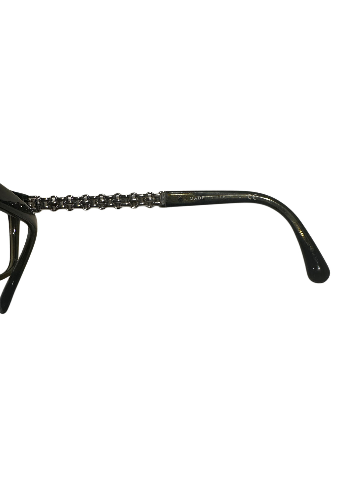Chanel Crystal Olive Chain Detail Glasses