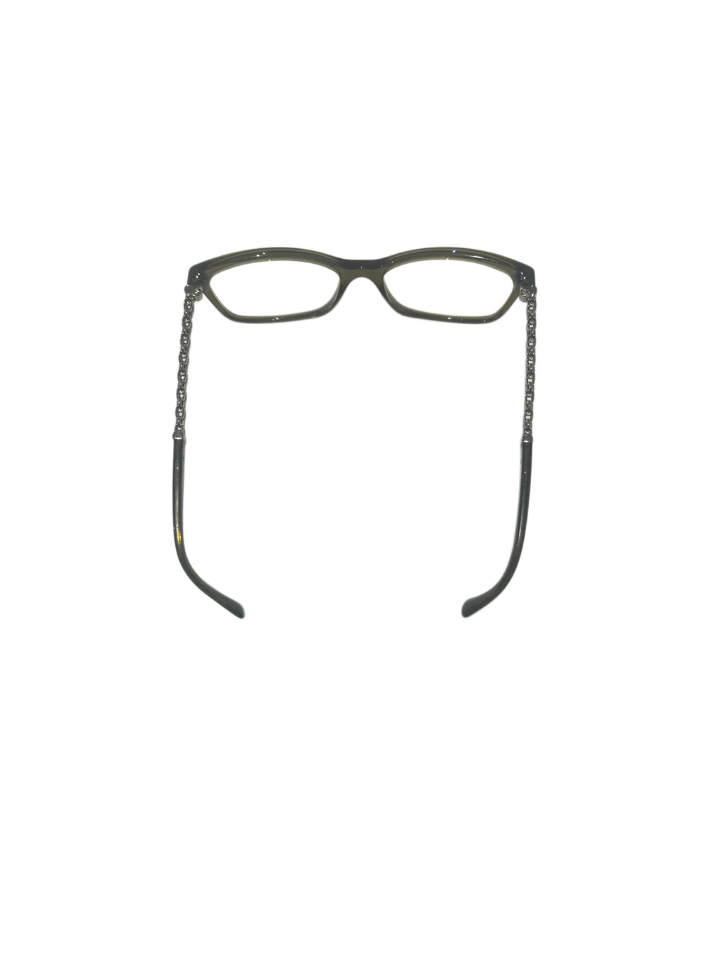 Chanel Crystal Olive Chain Detail Glasses