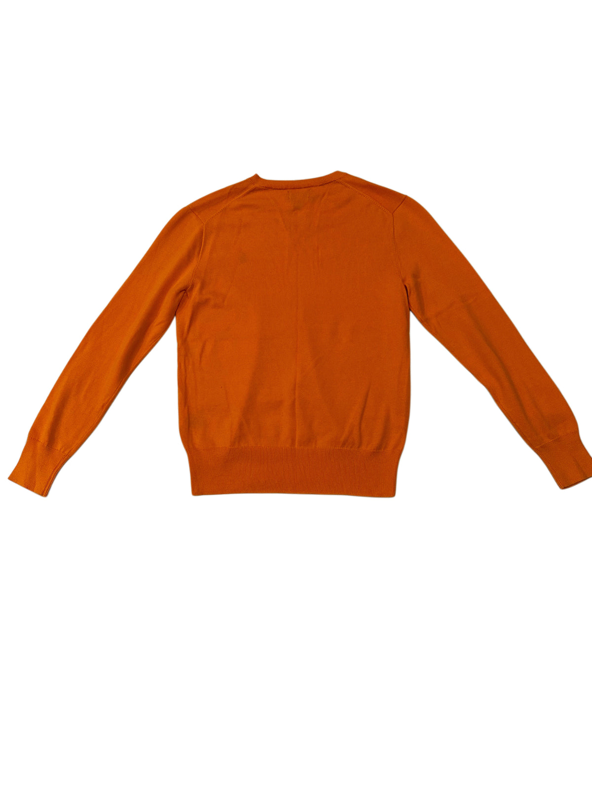 Polo Ralph Lauren Orange V-Neck Knit Sweater