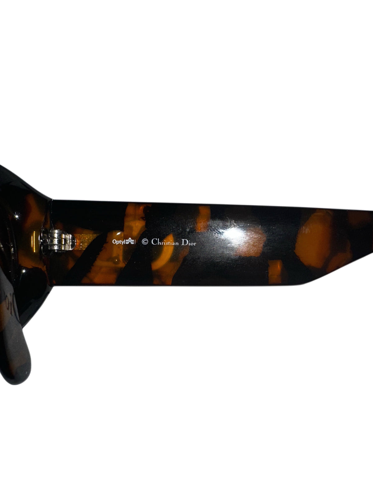 Christian Dior Tortoiseshell Cannage Sunglasses CD