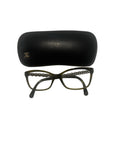 Chanel Crystal Olive Chain Detail Glasses